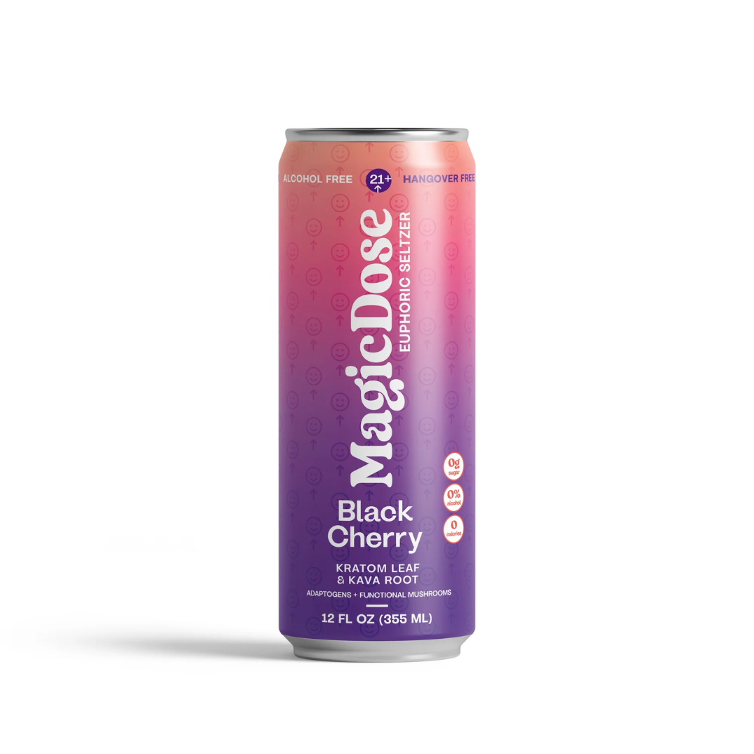 Magic Dose | Euphoric Seltzer | 12oz / Black Cherry
